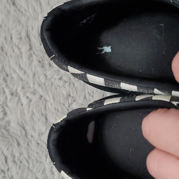 Vans off the wall suede canvas checkerboard sneakers - Picture 7 of 13